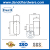 Soild Brass 잠금 실린더 Thumb Turn-DDCT004