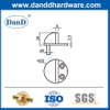 미국 시장용 하프 문 도어 스톱 스테인레스 스틸 도어 바닥 스토퍼-DDDS046