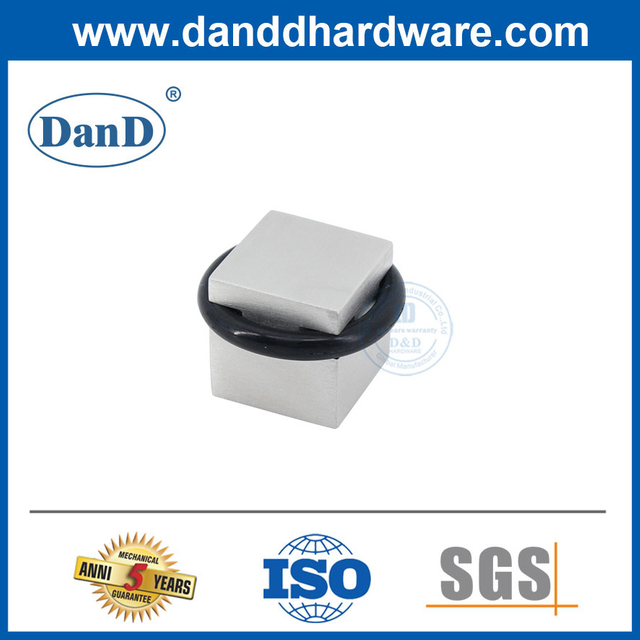 나무로 되는 문-DDDS050를 위한 작은 스테인리스 사각 유형 문 버팀대 바닥