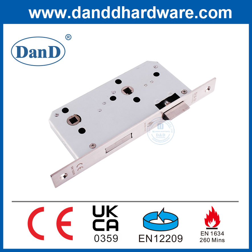 EN12209 무료 샘플 멀티 포인트 스테인레스 스틸 욕실 장붓 구멍 잠금 장치 Body-DDML012-5578