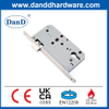 둥근 모서리 Plate-DDML011R-6072가 있는 EN 12209 화재 통로 도어 래치 장붓 구멍 잠금 장치