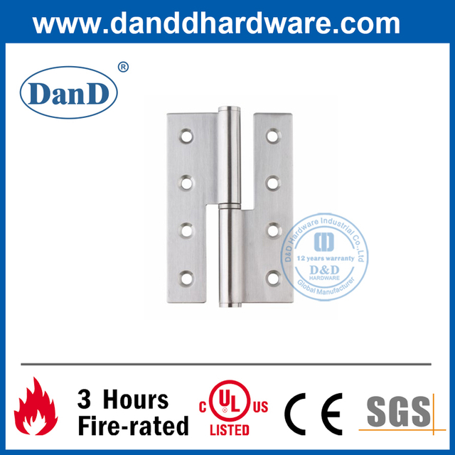 금속 도어용 SS304 도어 Ironmongery 플러시 힌지 - DDSS028-B