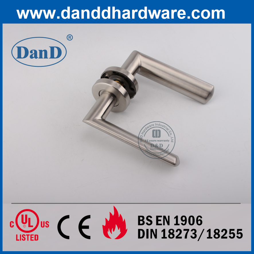 내부 Door-DDSH010용 SUS304 도어 Ironmongery Rose 장붓구멍 손잡이