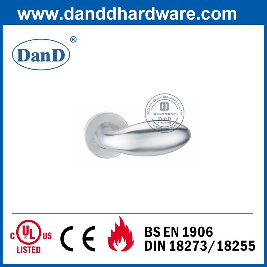 SS304 문 Ironmongery 특수 장식 문 단단한 레버 Handle-DDSH031