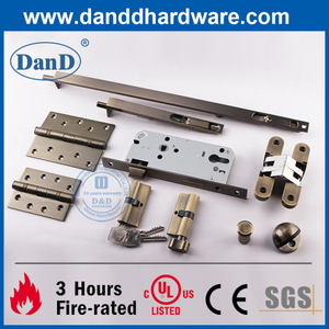 CE UL SS304 골동품 황동 내화성이 있는 내부 도어 하드웨어 액세서리-DDDH005