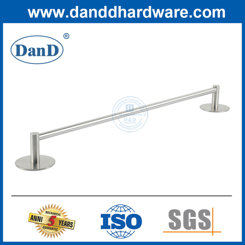 라운드 실버 자체 접착 레버 후크 욕실 도어 타월 Hooks-DDTC004