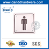 Hotel-DDSP001에 대한 뜨거운 판매 스테인레스 스틸 남성 화장실 표시 플레이트