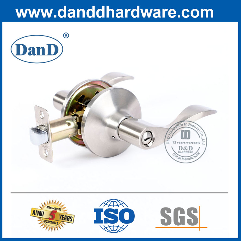 아연 합금 프라이버시 도어 레버 핸들 Lockset-DDLK013