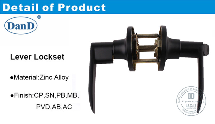 사각형 유형 레버 잠금 장치-DDLK087-DDLK094-D 및 D 하드웨어