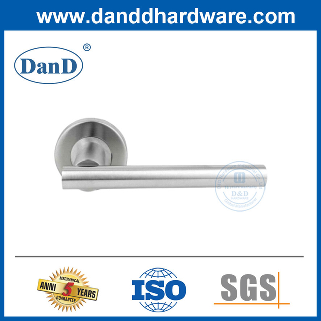 현대 외부 나무로 되는 문 손잡이 스테인리스는 문 Handles-DDTH040