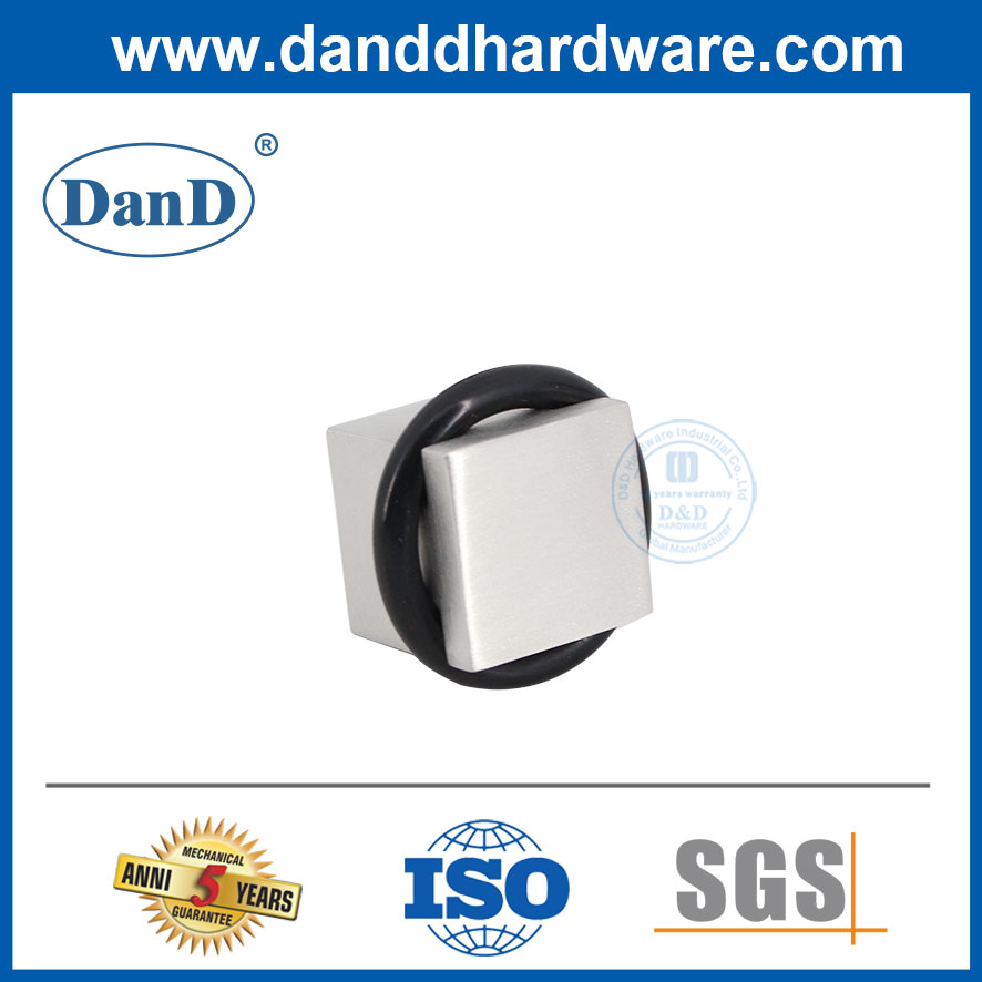 나무로 되는 문-DDDS050를 위한 작은 스테인리스 사각 유형 문 버팀대 바닥