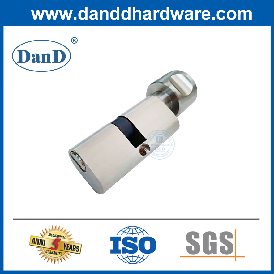 유럽 ​​House-DDLC006에 대한 단단한 황동 타원형 욕실 문 장붓 구멍 잠금 실린더