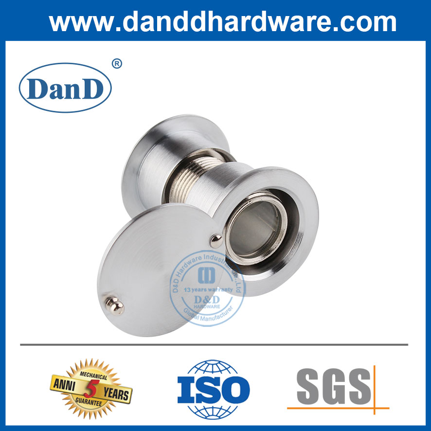 Cover-DDDV003이 포함된 200도 아연 합금 정문 뷰어 구멍