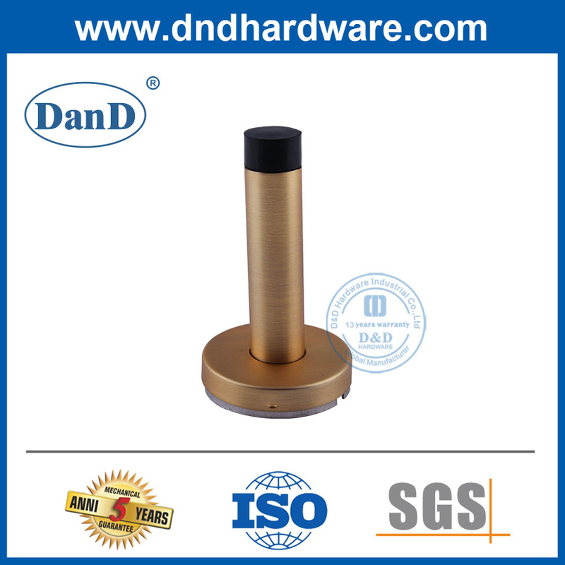 욕실 화장실 문 스테인레스 스틸 새틴 황동 키 큰 문 Stopper-DDDS016