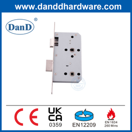 욕실 Door-DDML012-5578용 EN12209 스테인레스 스틸 유로 프로파일 장붓 구멍 잠금 장치