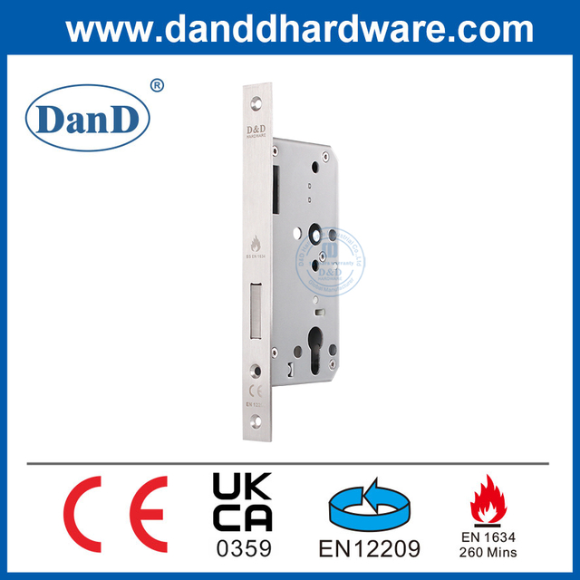 EN12209 화재 등급 목조 야외 문 장붓 구멍 Deadbolt Lock-DDML013-5572