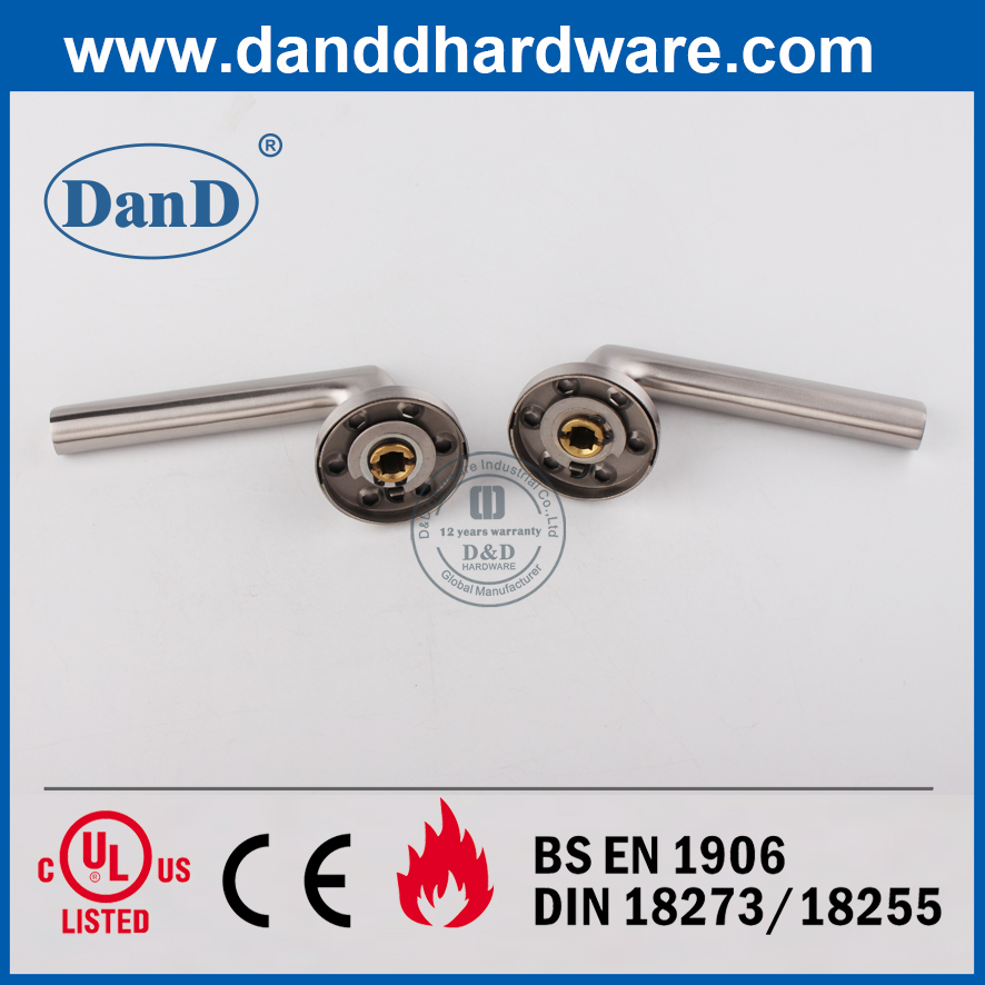 유럽 ​​표준 스테인레스 스틸 304 무거운 레버 도어 핸들 -DDSH016