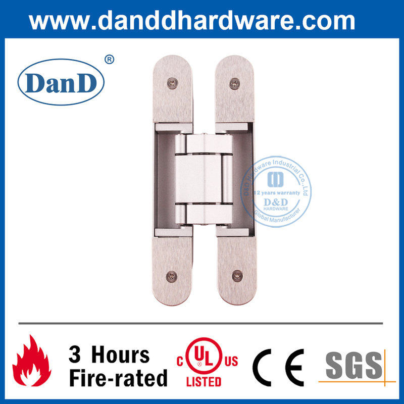 무거운 Door-DDCH008-G80용 아연 합금은 3D 은폐형 도어 경첩