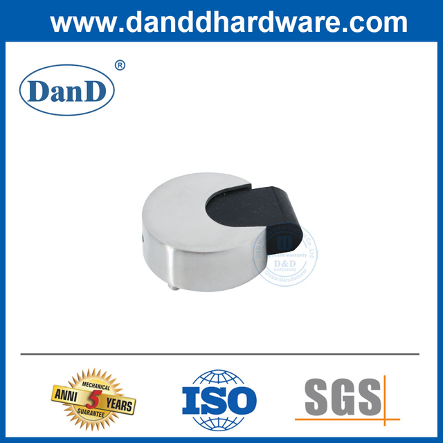 도어용 원형 도어 홀더 스토퍼 스테인레스 스틸 고무 스톱 -DDDS043