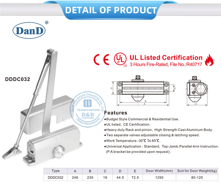 주거용 도어 클로저