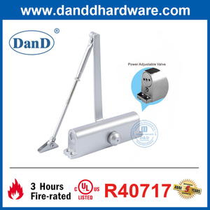 80-120KG 무거운 도어-DDDC040BC용 UL 도어 클로저의 백체크 기능