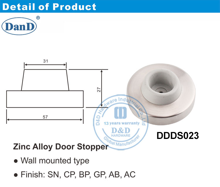 문 손잡이 스토퍼