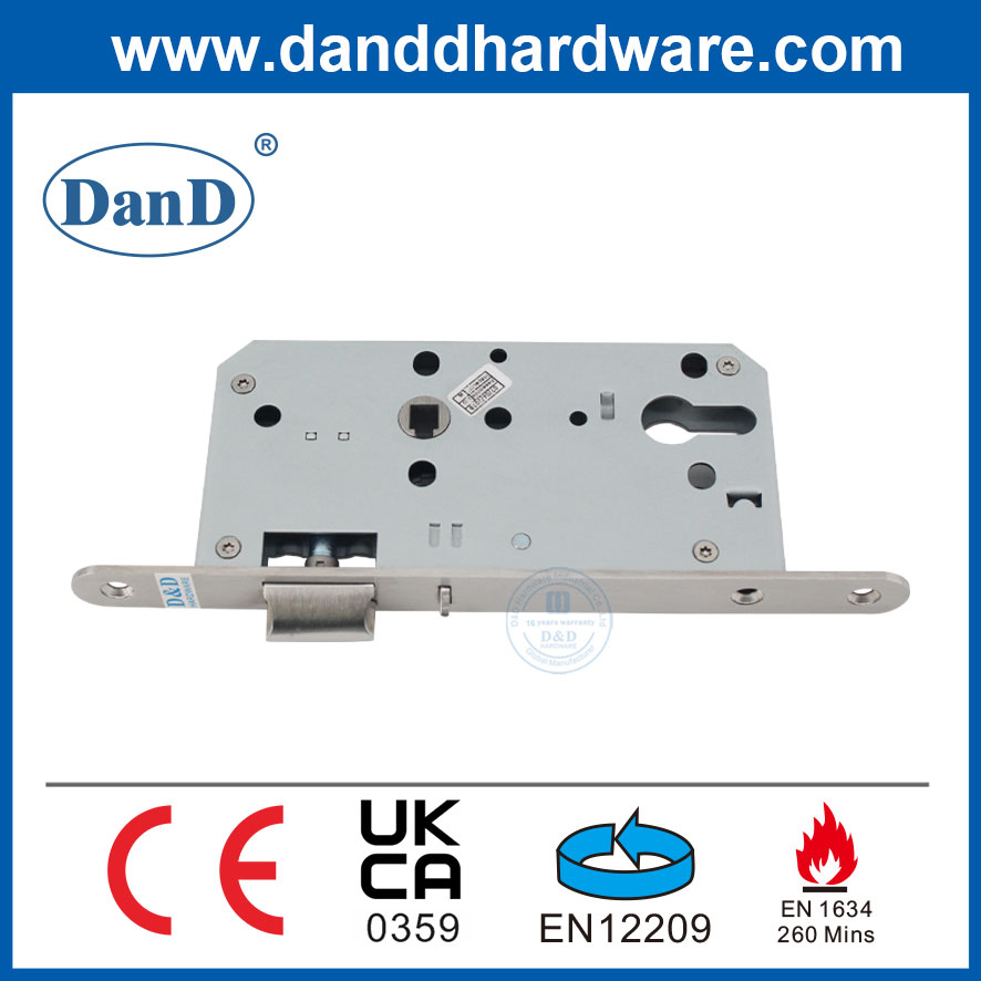 좋은 가격 CE 야간 래치 잠금 장치 전면 도어 핸들 및 잠금 장치-DDML014R-5572