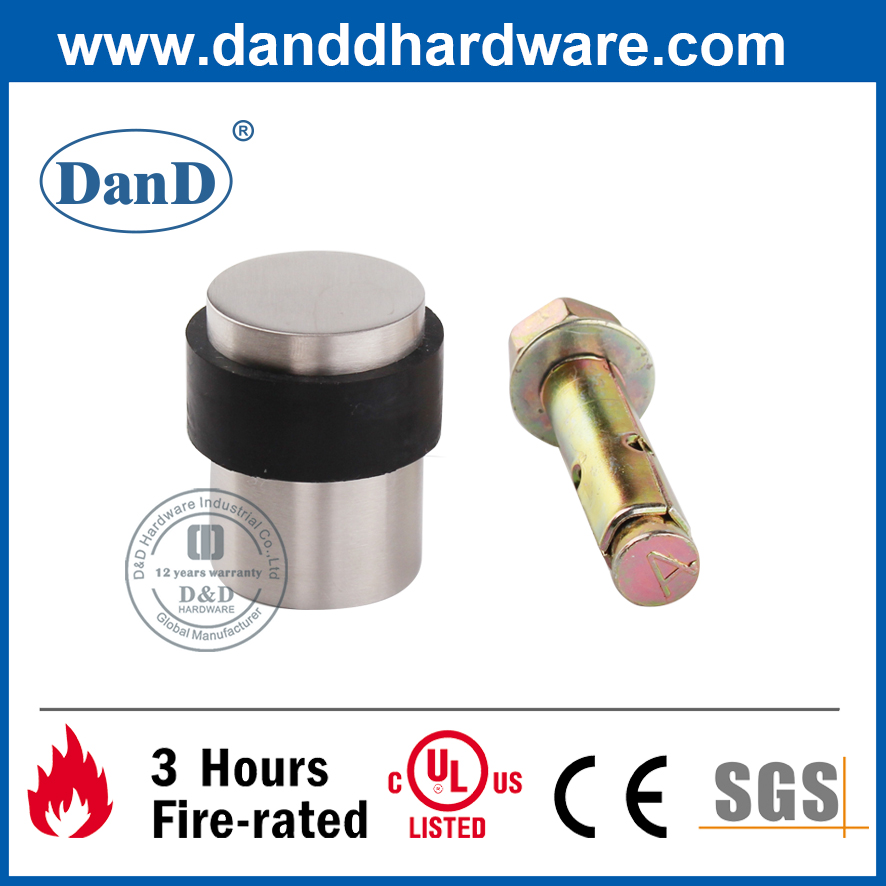 폭풍 Door-DDDS012용 아연 합금 안전 원형 도어 스토퍼