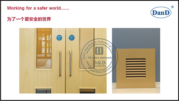 방화문 경첩 -D 및 D 하드웨어를 유지하는 방법