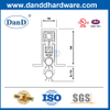 연기 Door-DDBS002를 위한 알루미늄 자동적인 은폐된 문 바닥 물개 문 하락 물개