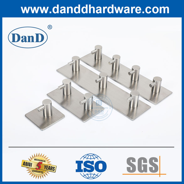 스테인레스 스틸 코트 후크 도어 후크 욕실 코트 벽 후크 코트 후크 Hardware-DDTC011