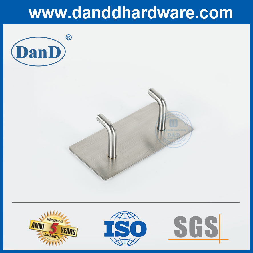 스테인레스 스틸 가구 하드웨어 욕실 의류 디스플레이 수건 코트 Hook-DDTC001