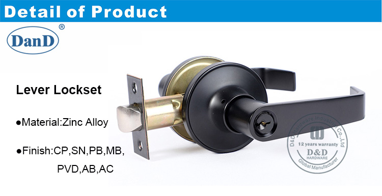 실린더 잠금 장치-DDLK085-D 및 D 하드웨어