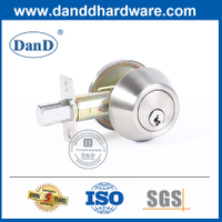 아연 합금 새틴 라운드 엄지 회전 Deadbolt Lockset-DDLK024