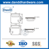 사각형 Plate-DDTP001이 있는 스테인레스 스틸 U자형 튜브 레버 핸들