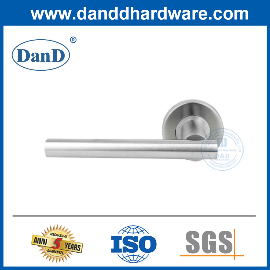 현대 외부 나무로 되는 문 손잡이 스테인리스는 문 Handles-DDTH040