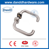 EN1906 상업용 도어 핸들 스테인레스 스틸 중공 튜브 도어 Lever-DDTH001