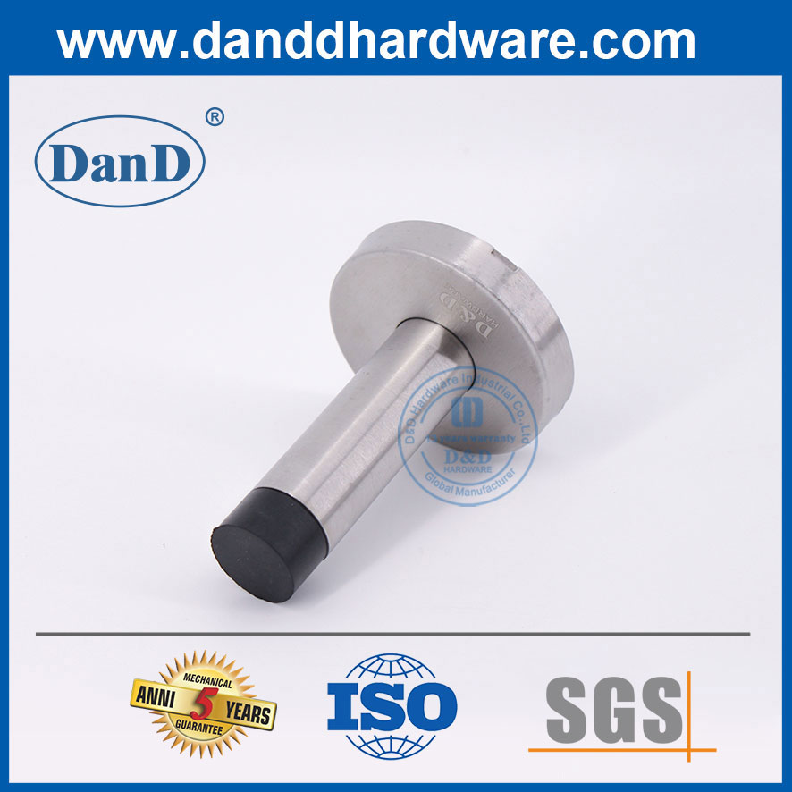 75mm 높이 도어 스톱 홀더 SUS304 화장실 내부 도어 스톱-DDDS016
