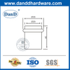 아파트 나무 Door-DDDS011용 스테인레스 스틸 고무 도어 스토퍼