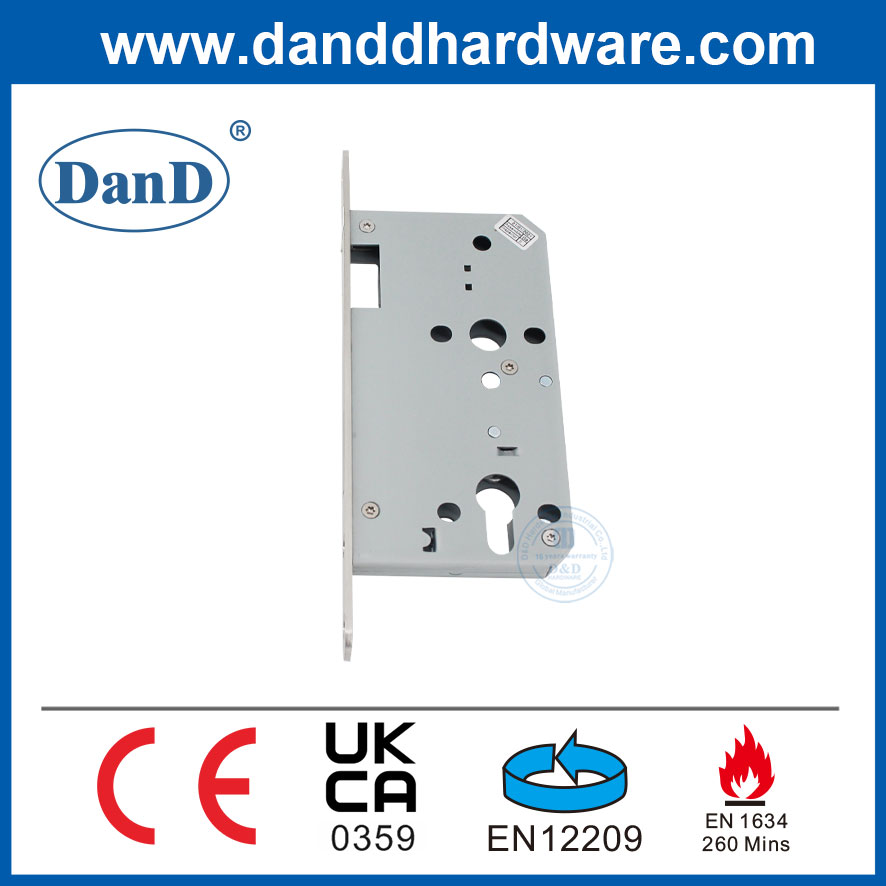 전문 스테인레스 스틸 화재 정격 안전 Deadbolt 장붓 구멍 내부 도어 Lock-DDML013R-6072