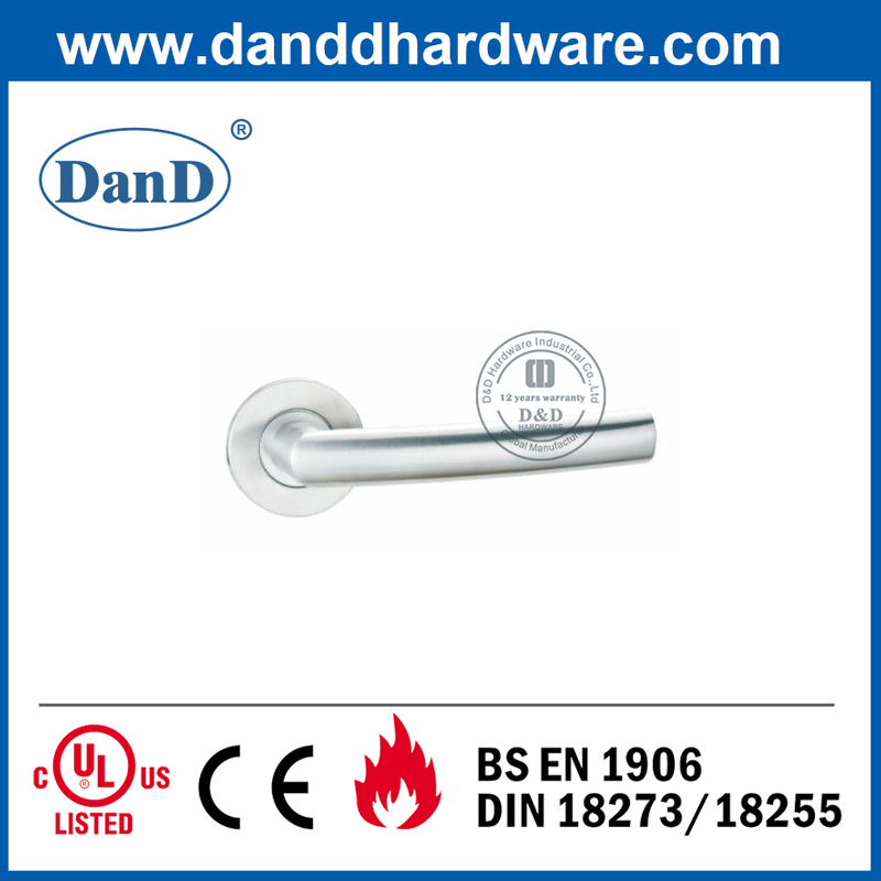 최고의 SS304 Ironmongery 보안 개인 정보 보호 침실 문 손잡이-DDTH025