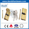 UL CE 인증서 화재 등급 나무로 되는 Door-DDDH003용 새틴 황동 건물 하드웨어