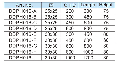 상업용 도어 풀 핸들-D그리고디하드웨어