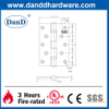 UL 등록 SUS201 정사각형 코너 완전 장붓 구멍 방화문 Hinge-DDSS005-FR-5x3.5x3.0