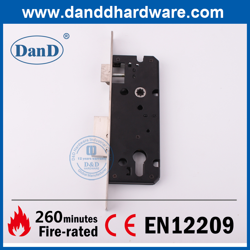 SS304 블랙 바디 장붓 구멍 입구 도어 잠금 장치 -DDML016-4585