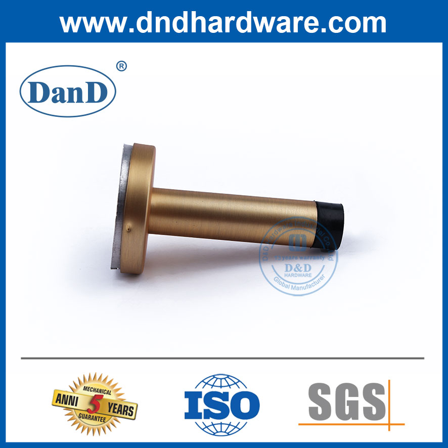 욕실 화장실 문 스테인레스 스틸 새틴 황동 키 큰 문 Stopper-DDDS016