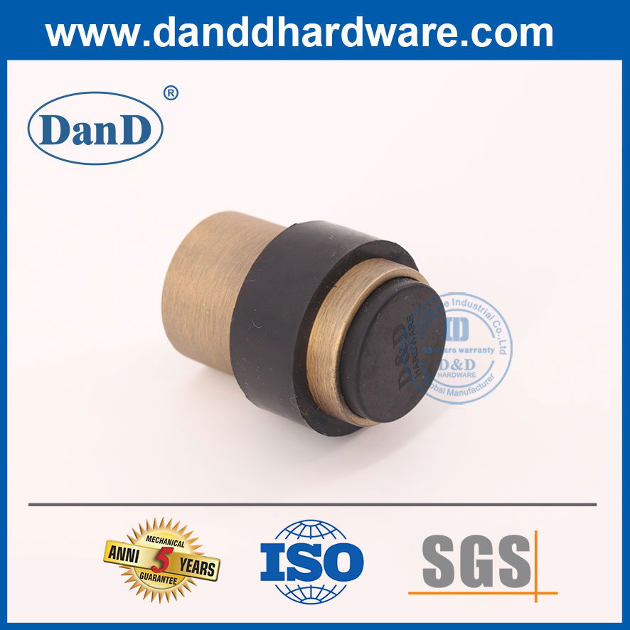 노란 청동색 스테인리스 상업적인 문 버팀쇠 지면 문 Stopper-DDDS009