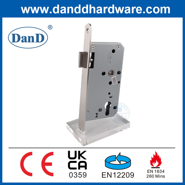 BS EN 12209 장붓구멍 새시 실린더 키 래치 잠금 장치(키 포함)-DDML011R-6072