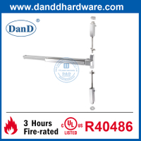 UL ANSI 등급 1 SS304 수직 막대 비상구 도어 푸시 바-DDPD004