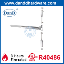 UL ANSI 등급 1 SS304 수직 막대 비상구 도어 푸시 바-DDPD004